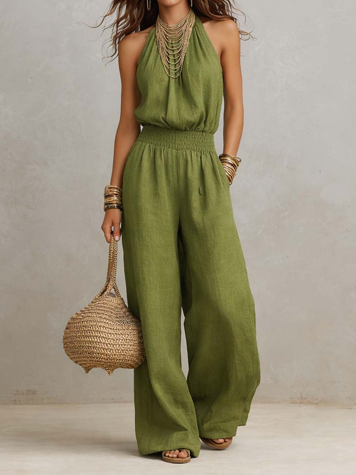 Valentina | Elegant Jumpsuit with Halter Neck