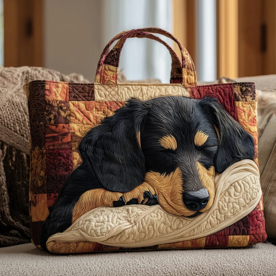 Craft Tote Bag - Dachshund