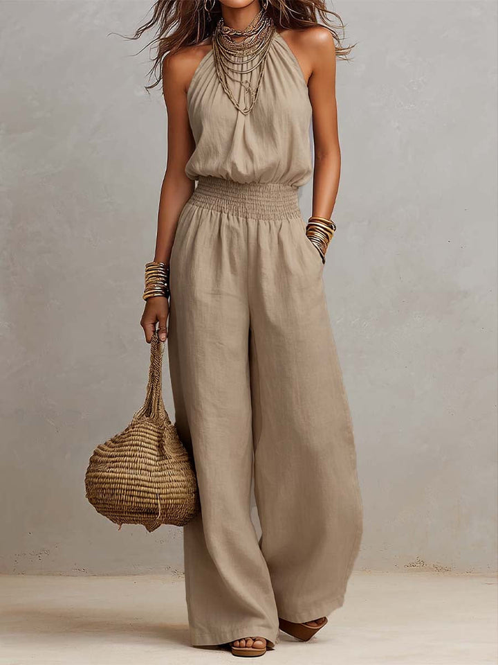Valentina | Elegant Jumpsuit with Halter Neck
