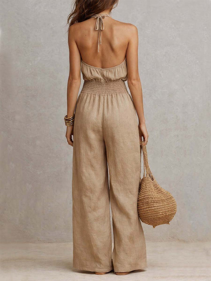 Valentina | Elegant Jumpsuit with Halter Neck