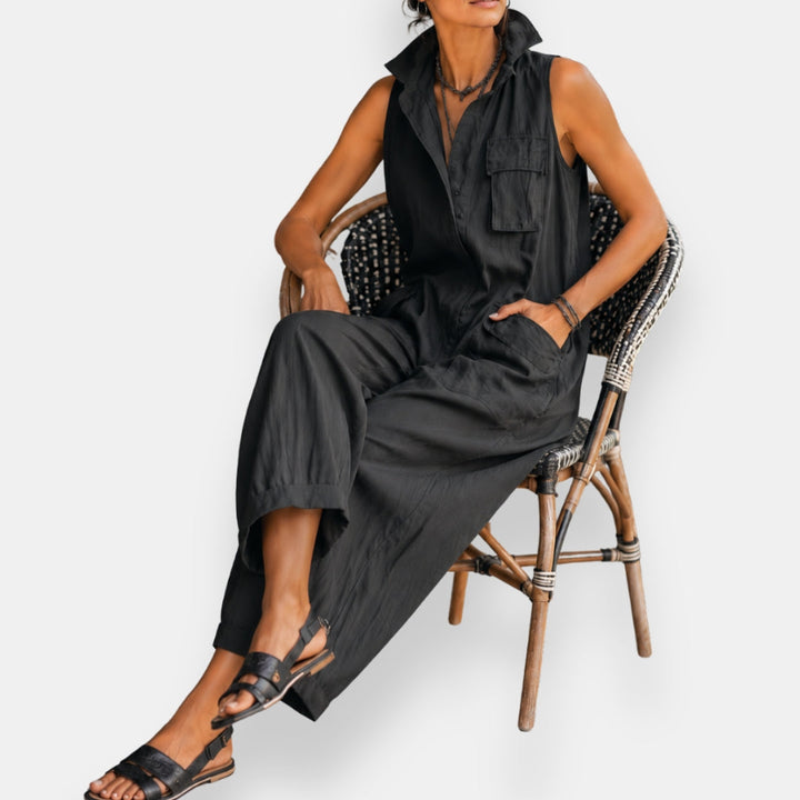 Cary | Sleeveless Jumpsuit