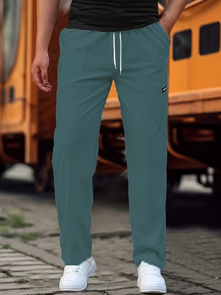Orlando | Casual Lightweight Straight-Leg Pants