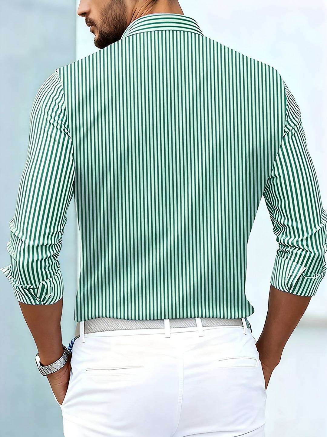 Emerson | Men's Vintage Striped Long Sleeve Shirt