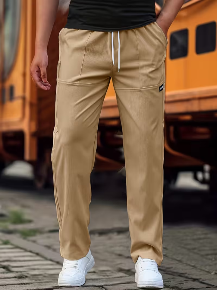 Orlando | Casual Lightweight Straight-Leg Pants