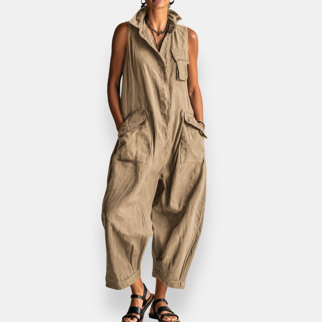 Cary | Sleeveless Jumpsuit