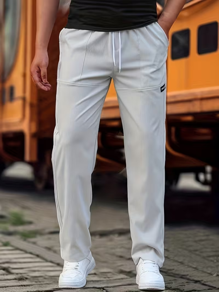 Orlando | Casual Lightweight Straight-Leg Pants