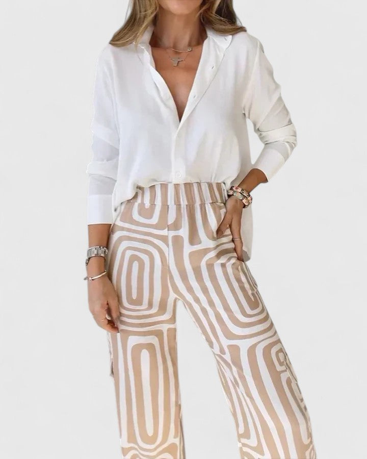 Kira | Elegant Two-Piece Ensemble (INCLUDES A FREE BELT)