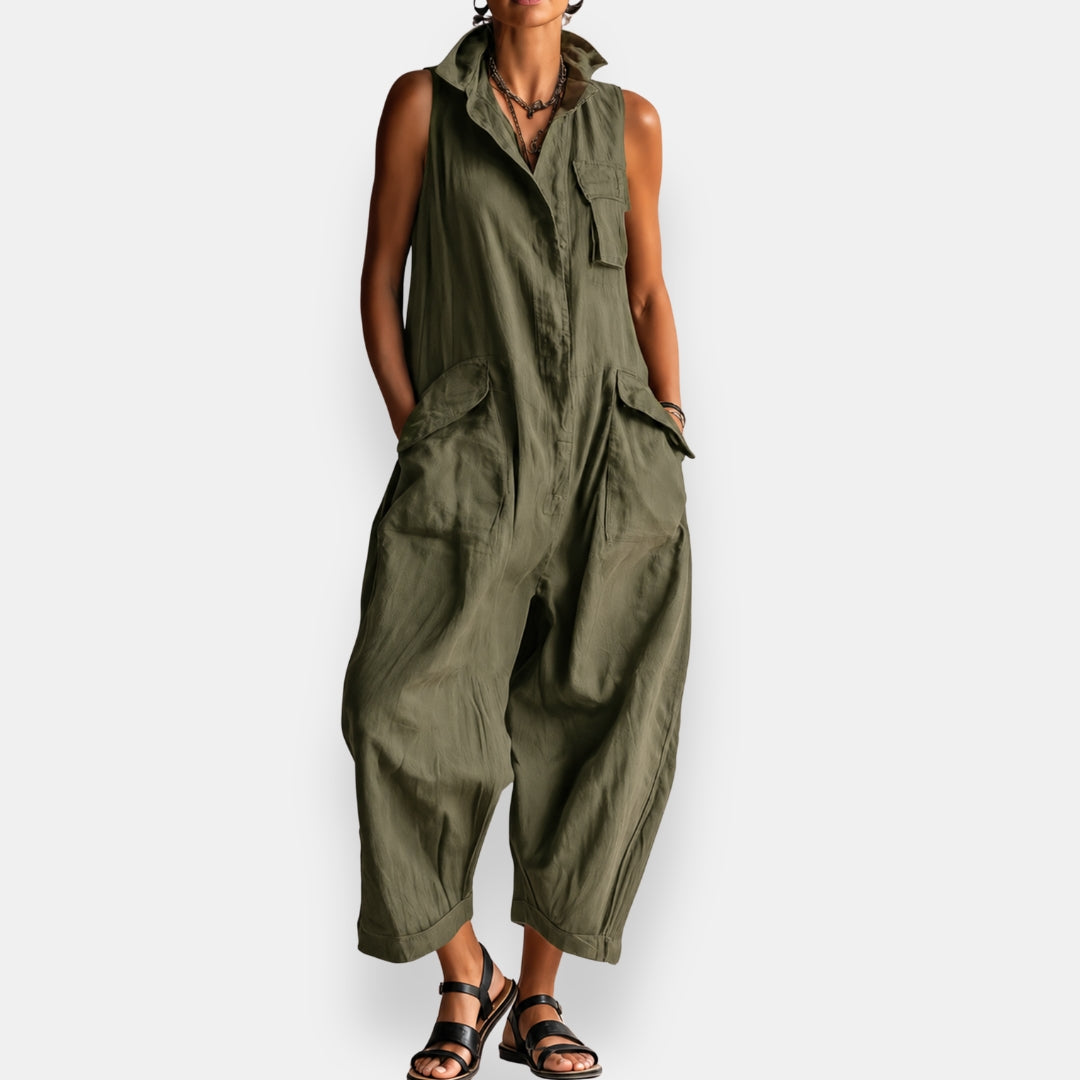 Cary | Sleeveless Jumpsuit