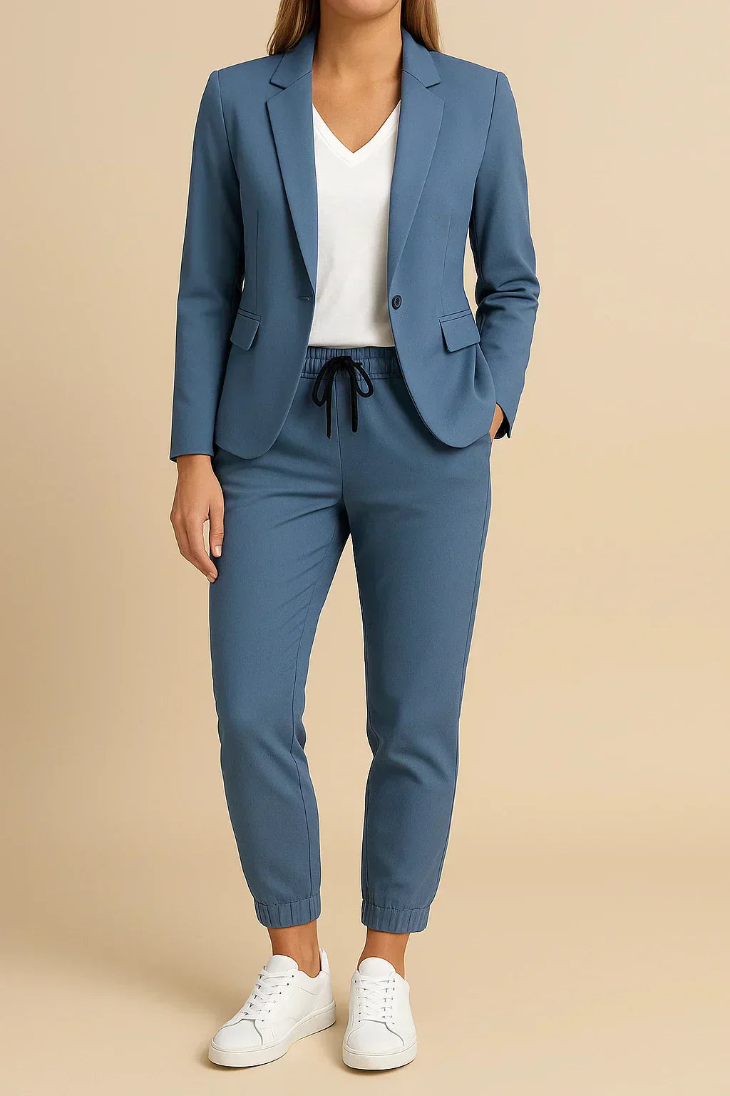 YVONNE | TAILORED BLAZER AND JOGGER SET