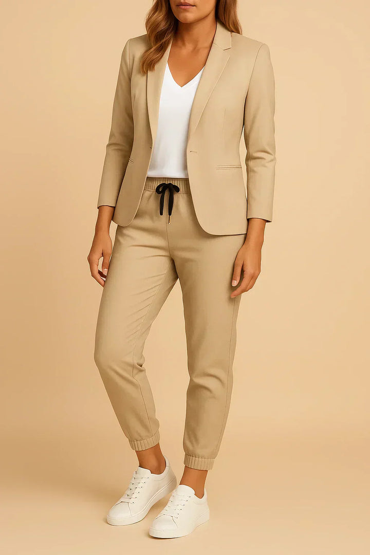 YVONNE | TAILORED BLAZER AND JOGGER SET