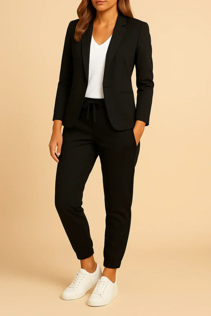 YVONNE | TAILORED BLAZER AND JOGGER SET