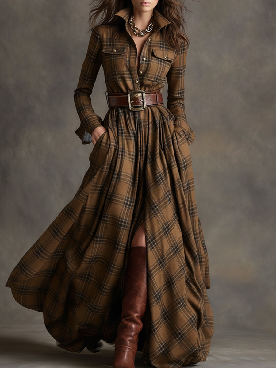 Harriet | Belted Shirt Dress