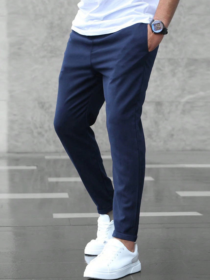 Henry | HIGH-QUALITY ELASTIC WAIST PANTS