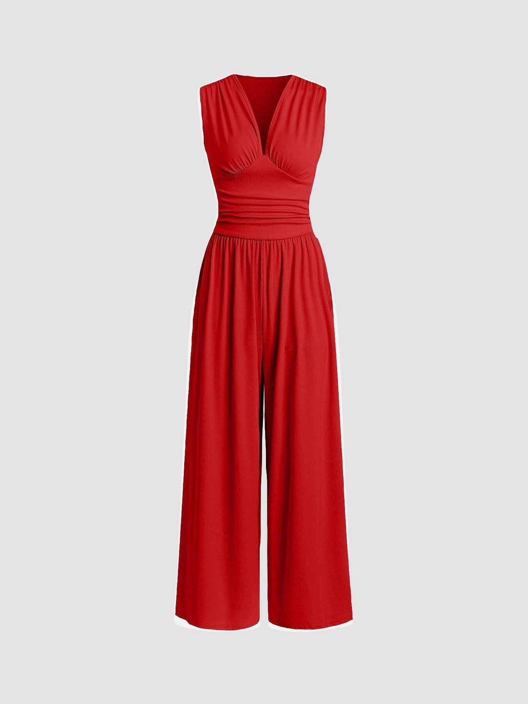 Celestine | Chic Sleeveless Wide-Leg Jumpsuit