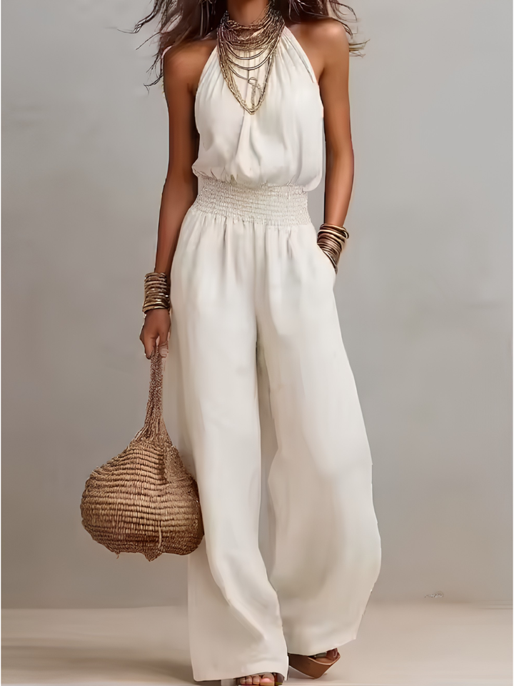 Valentina | Elegant Jumpsuit with Halter Neck