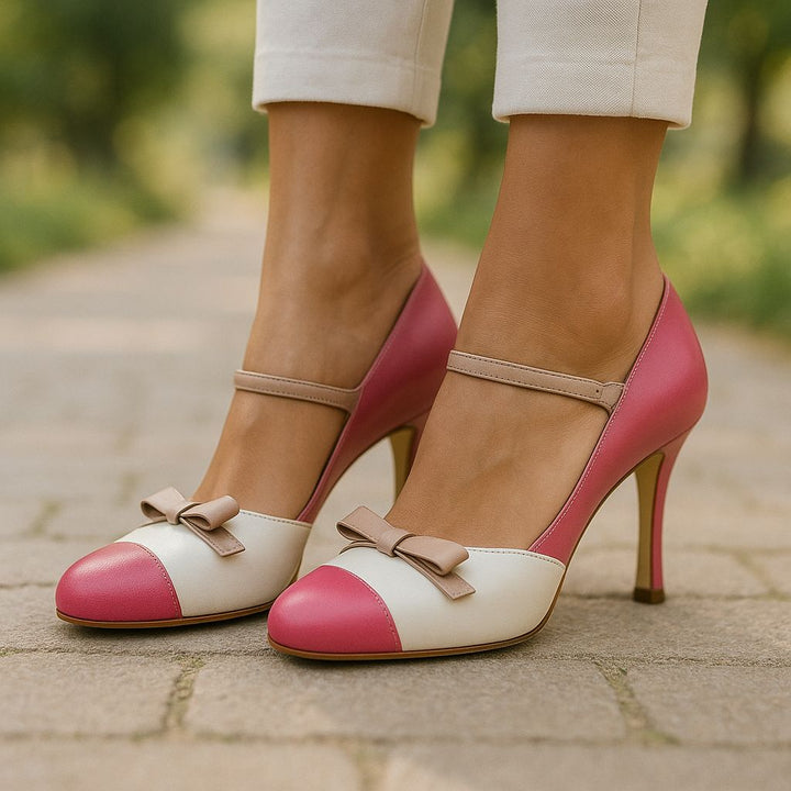 Coralie | Elegant Strap Heels