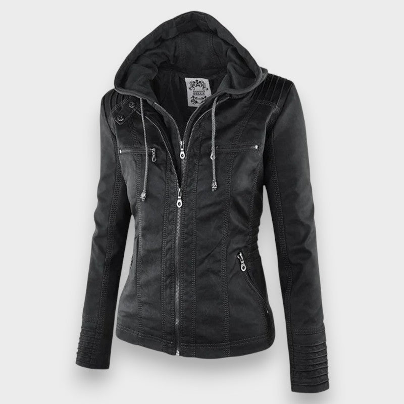Leni | Leather Biker Jacket