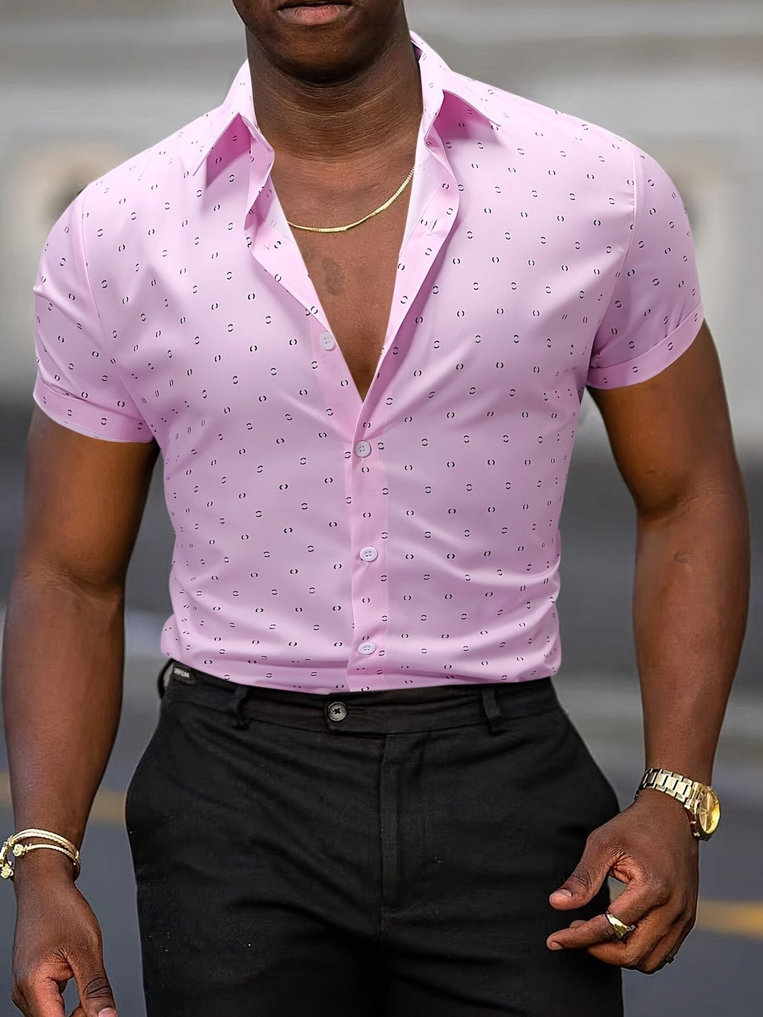 GIULIO | SUMMER SHIRT WITH PRINT