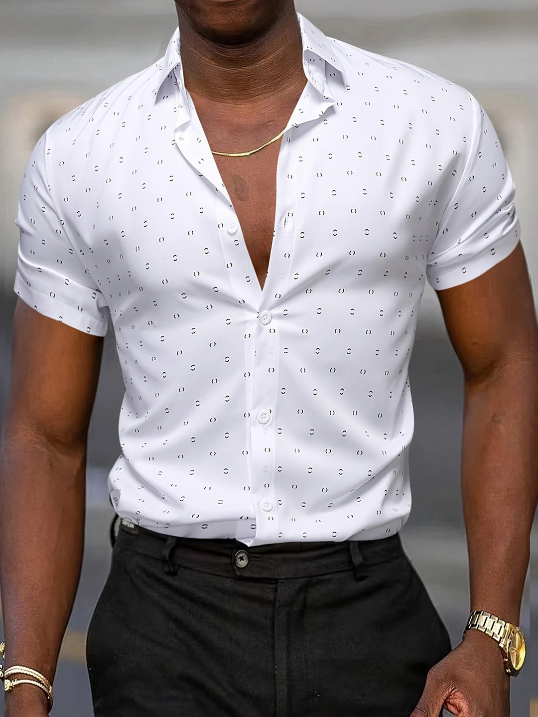 GIULIO | SUMMER SHIRT WITH PRINT