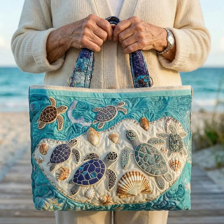 Craft Tote Bag - Love of Turtles