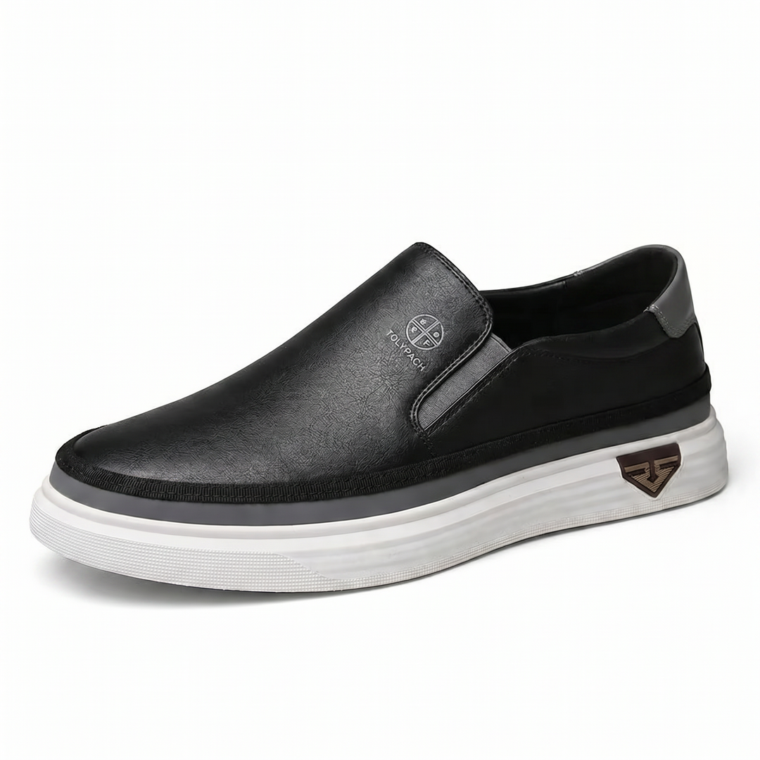 TONIO – Men’s Leather Slip-On Sneakers