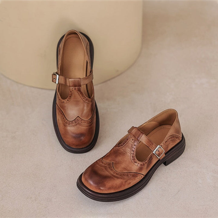 Louisa | Elegant Premium Strap Loafers