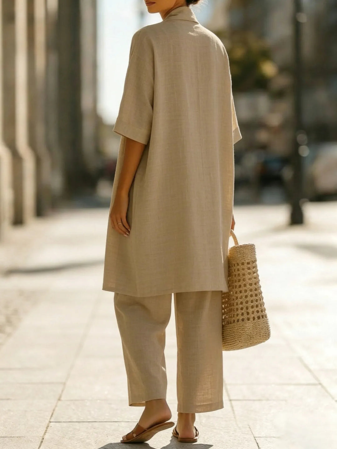 Lightweight Breathable Elegant 3-Piece Minimalist Set
