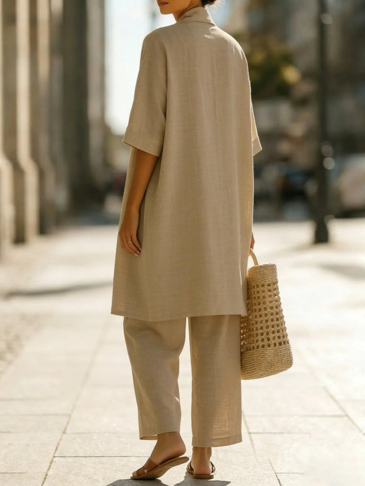 Lightweight Breathable Elegant 3-Piece Minimalist Set