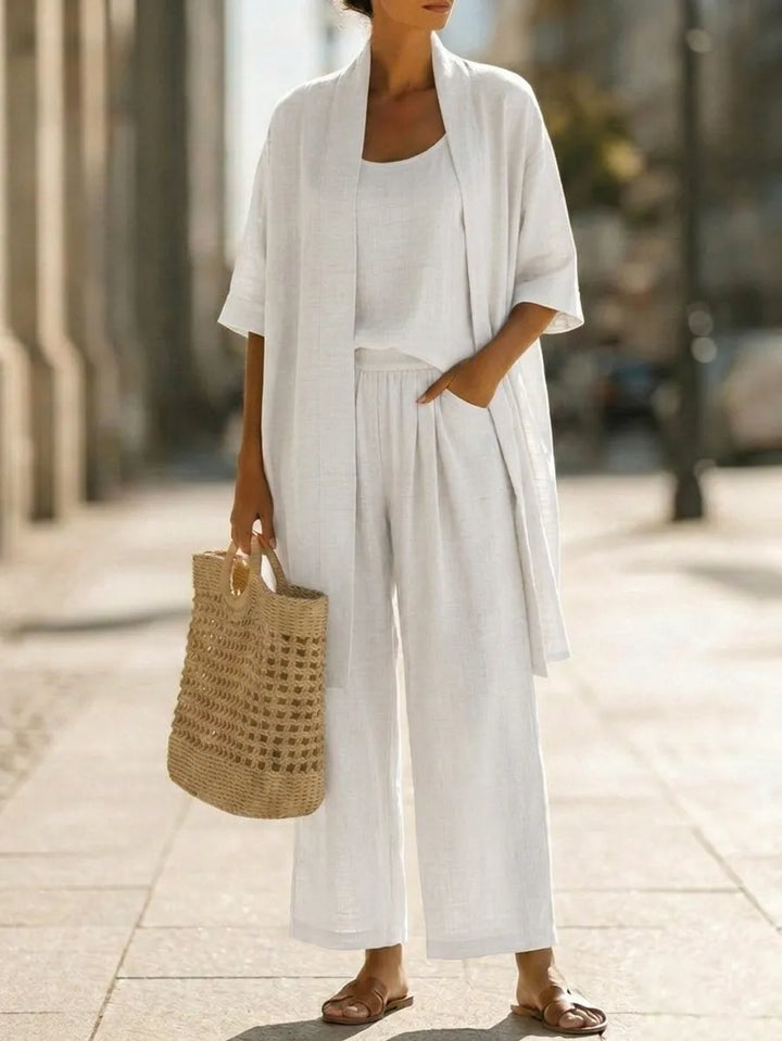 Lightweight Breathable Elegant 3-Piece Minimalist Set