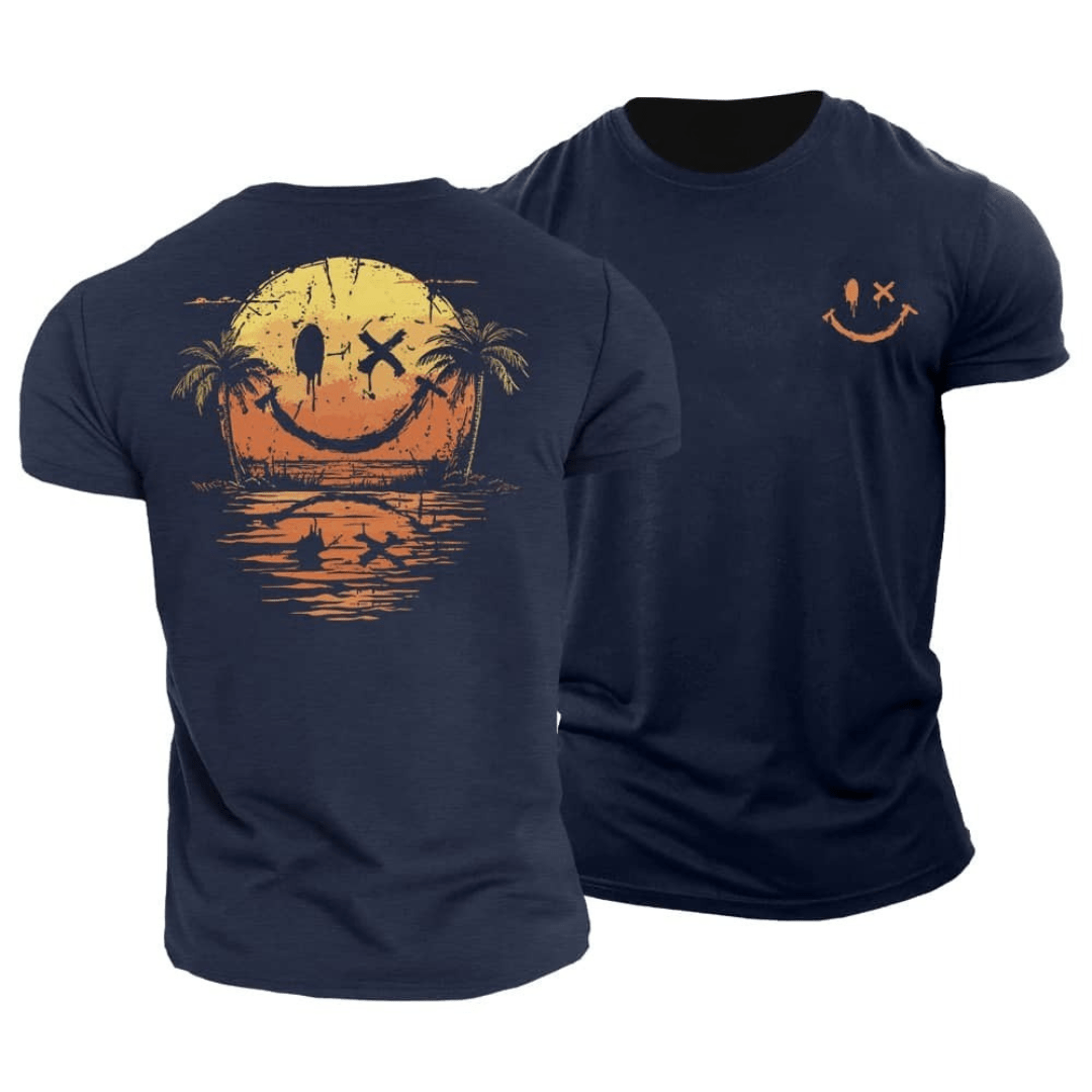 Summery Smiley Sea T-Shirt